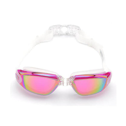 Unisex Swimming Goggles Waterproof Anti Fog Adjustable Swim Glasses for Men Women - Black V528-SWIMMINGGOGGLES-BLACK-943211