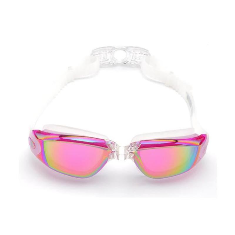 Unisex Swimming Goggles Waterproof Anti Fog Adjustable Swim Glasses for Men Women - Grey V528-SWIMMINGGOGGLES-GREY-573654