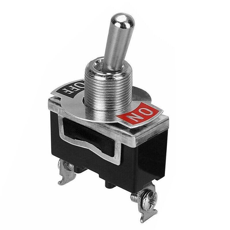 10PCS 12V Waterproof Toggle Switch SPST On Off for Car Dash Control Panel V528-SWITCHWATERPROOF-10PCS-765098