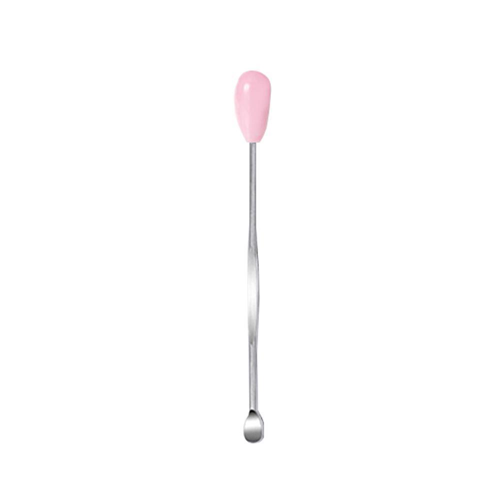 Stainless Steel Earpick Scoop Reusable Earwax Removal Tool Cleaner Kit Unisex - Pink V528-SY133-B0763-PINK-908104