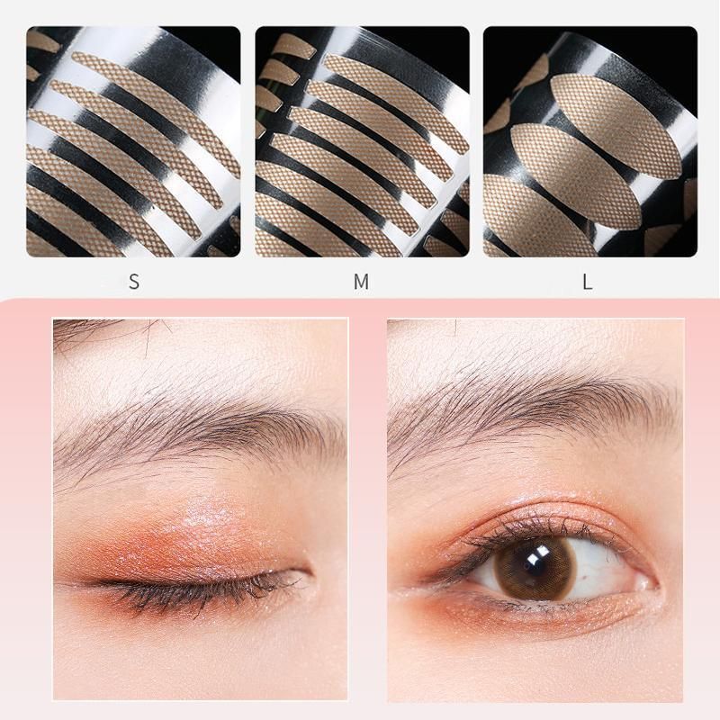 Eyelid Tape Stickers 120Pcs Natural Invisible- Adhesive Eye Lift Strips Tool - M-120PCS V528-SY162-M-818423