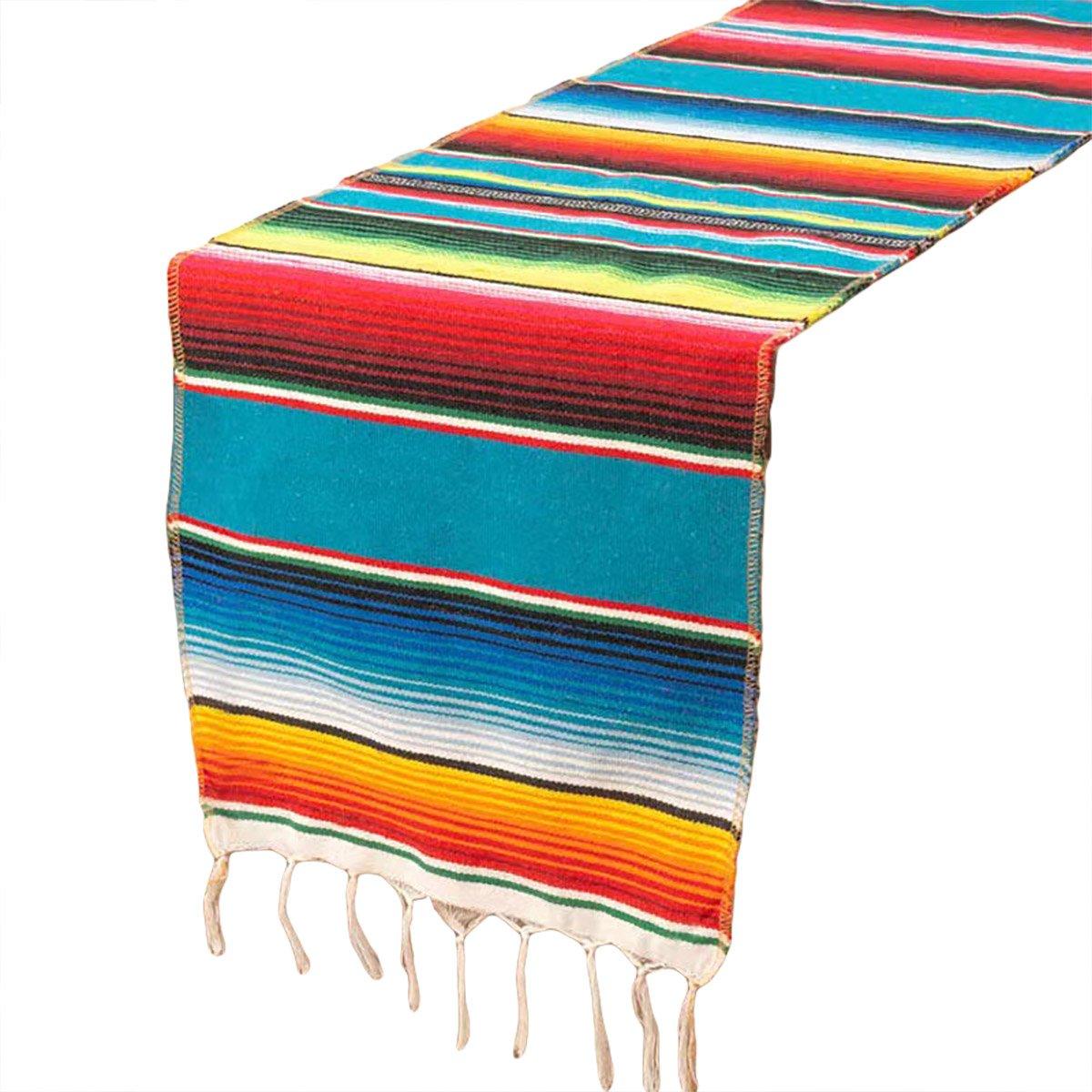 Woven Blanket Tassel Party Tablecloth Home Decoration Table Flags Cover Cloth - Rose Red V528-TABLECLOTH-ROSE-RED-493858