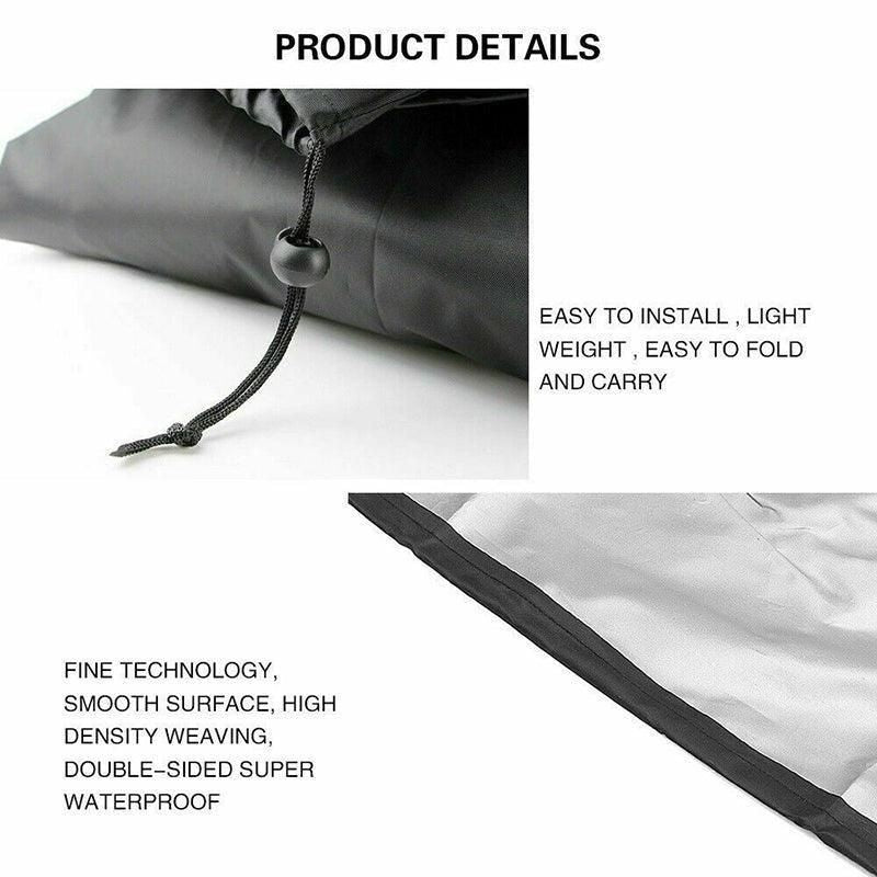 Waterproof Outdoor Furniture Cover Garden Patio Rain Uv Table Protector Chair - 123*123*74 V528-TABLECOVER-123-123-74-321097