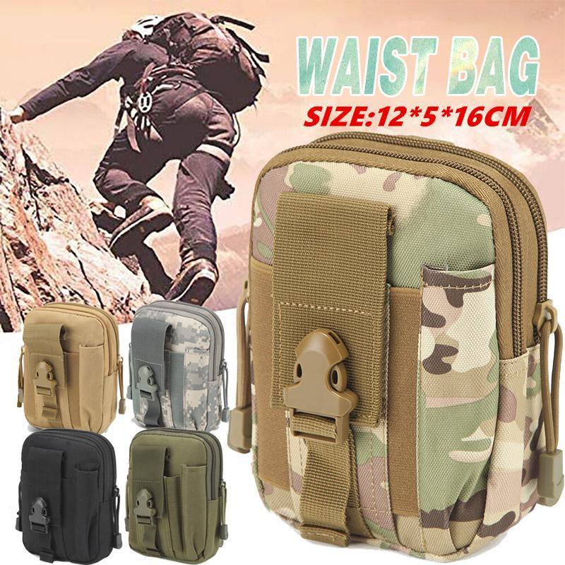 Tactical Waist Bag Utility Military Wallet Pack Belt Molle Multi Purpose Pouch - Air Force V528-TACTICALWAISTBAG-AIRFORCE-277577