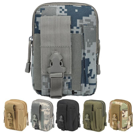 Tactical Waist Bag Utility Military Wallet Pack Belt Molle Multi Purpose Pouch - Khaki V528-TACTICALWAISTBAG-KHAKI-810616
