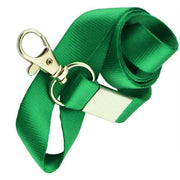 Neck Strap with Clip for ID Badge Name Tag Card Holder Lanyard - Rose Red V528-TAGROPE-ROSERED-83121