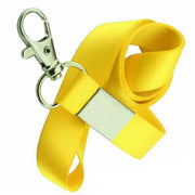 Neck Strap with Clip for ID Badge Name Tag Card Holder Lanyard - Rose Red V528-TAGROPE-ROSERED-83121