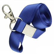 Neck Strap with Clip for ID Badge Name Tag Card Holder Lanyard - Rose Red V528-TAGROPE-ROSERED-83121