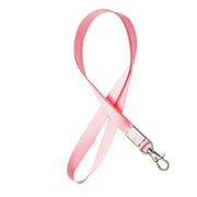 Neck Strap with Clip for ID Badge Name Tag Card Holder Lanyard - Rose Red V528-TAGROPE-ROSERED-83121