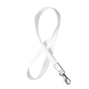 Neck Strap with Clip for ID Badge Name Tag Card Holder Lanyard - Rose Red V528-TAGROPE-ROSERED-83121
