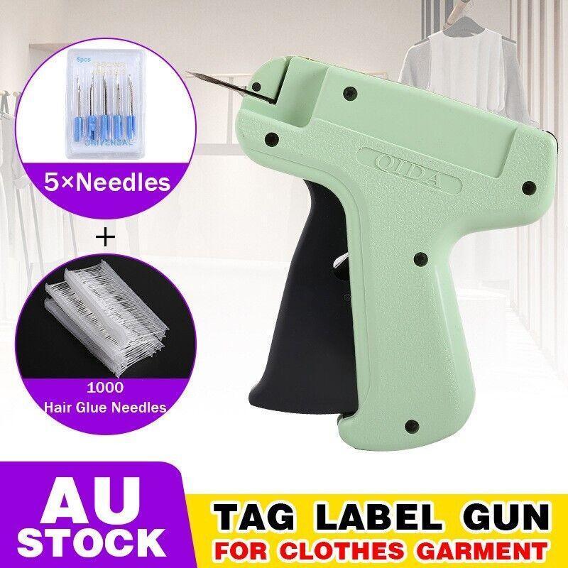 Clothes Garment Price Label Tagging Tool with 1000 Glue Needles and 5 Needles V528-TAGSGUN-441614