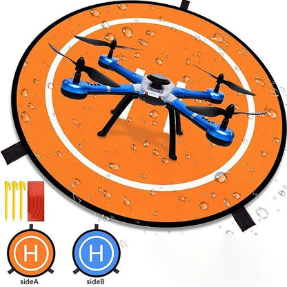Drone Landing Pad For Dji Mavic Pro Fast-Fold Parking 55Cm 75Cm 110Cm Helipad Gd - 110CM V528-TARMAC-110CM-49508