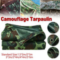 Camouflage Tarpaulin Tarp Cover Outdoor Rainproof Ground Sheet Heavy - 3x3m V528-TARPAULIN-3M-3M-228636