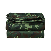 Camouflage Tarpaulin Tarp Cover Outdoor Rainproof Ground Sheet Heavy - 3x3m V528-TARPAULIN-3M-3M-228636