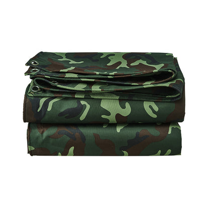 Camouflage Tarpaulin Tarp Cover Outdoor Rainproof Ground Sheet Heavy - 3x3m V528-TARPAULIN-3M-3M-228636