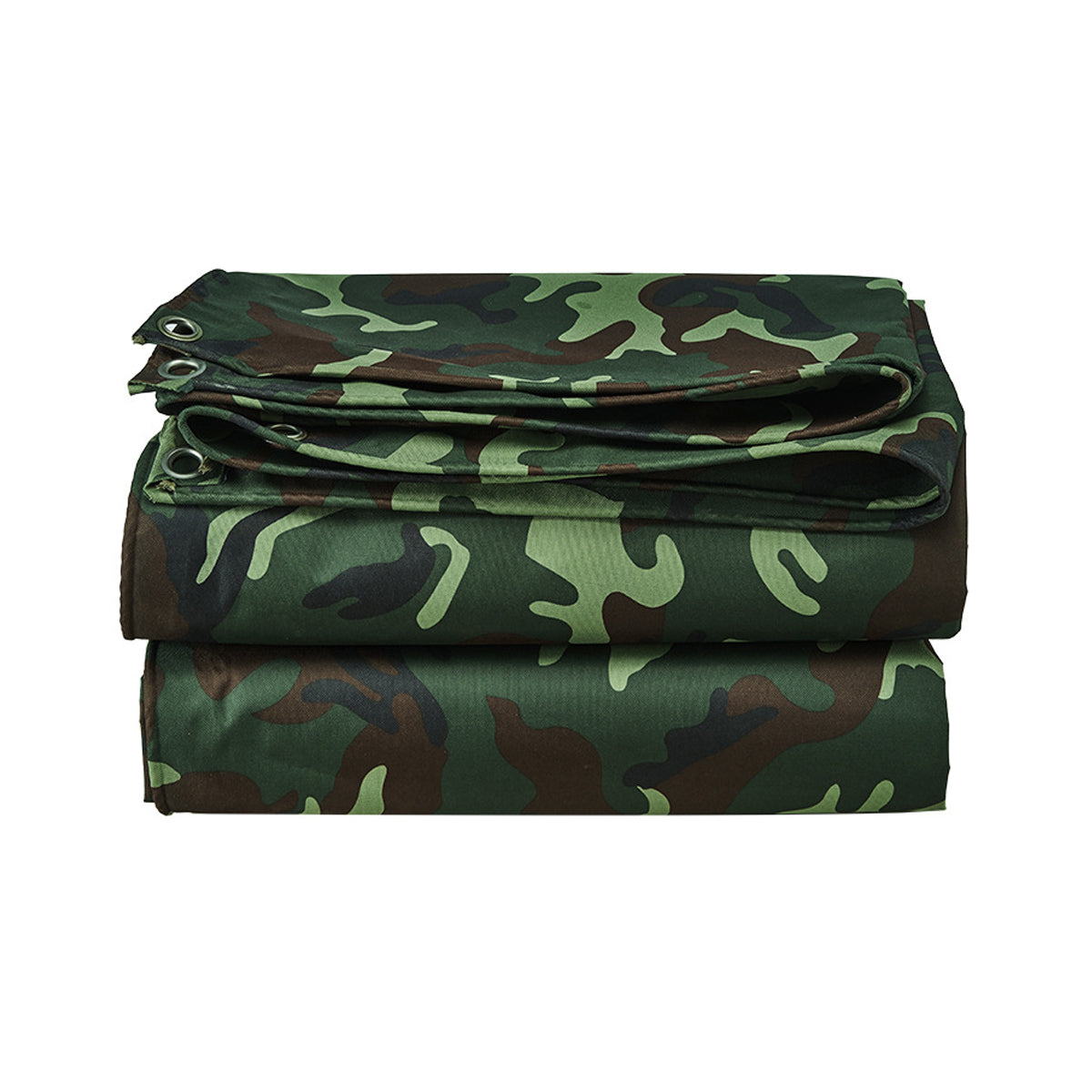 Camouflage Tarpaulin Tarp Cover Outdoor Rainproof Ground Sheet Heavy - 3x3m V528-TARPAULIN-3M-3M-228636