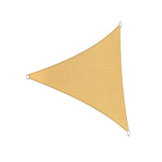Outdoor Breathable Shade Sail Canopy Triangle Square Patio Garden Sun Shade - 2*4m(Rectangular) V528-TARPAULIN-YELLOW-2-4-611029