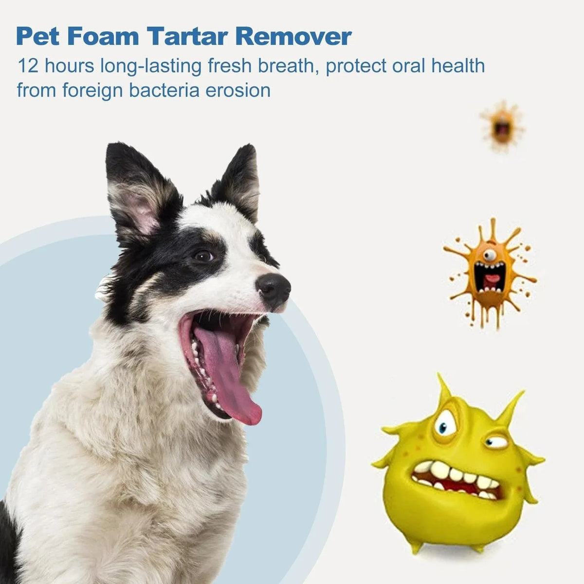 Pet Tartar Remover for Yellow Teeth Bad Breath Cleaning Foam Oral Care Cleaner V528-TARTAR-REMOVER-384111