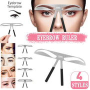 Brow Stencil Shaper Tattoo Eyebrow Kit Ruler 3D Balance Template Makeup Tool Au - #2 Classic Eyebrow V528-TATTOOEYEBROWKIT-02-288559