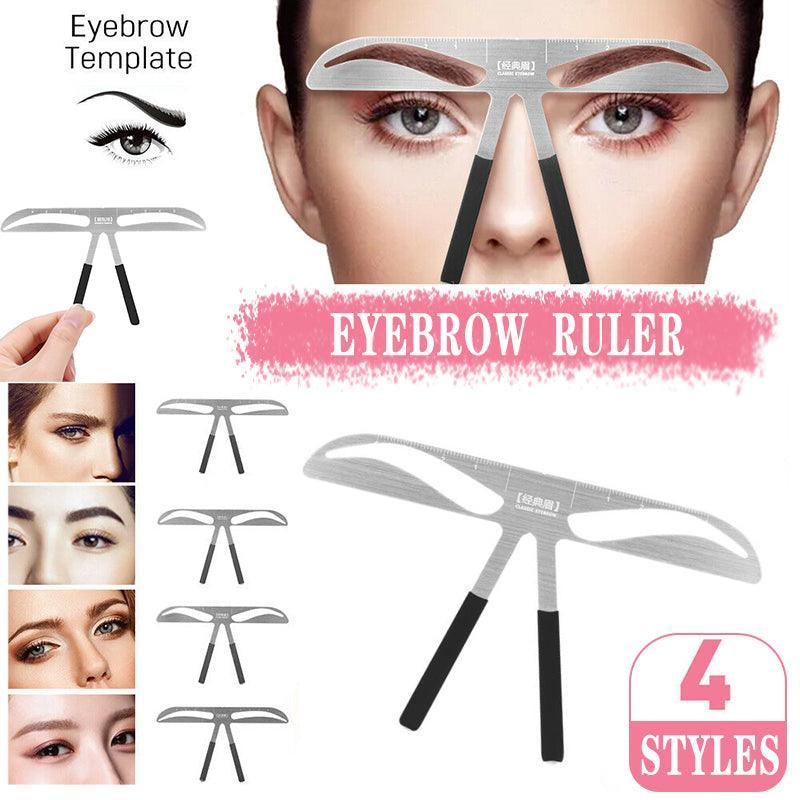 Brow Stencil Shaper Tattoo Eyebrow Kit Ruler 3D Balance Template Makeup Tool Au - #2 Classic Eyebrow V528-TATTOOEYEBROWKIT-02-288559