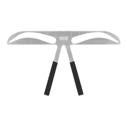 Brow Stencil Shaper Tattoo Eyebrow Kit Ruler 3D Balance Template Makeup Tool Au - #2 Classic Eyebrow V528-TATTOOEYEBROWKIT-02-288559