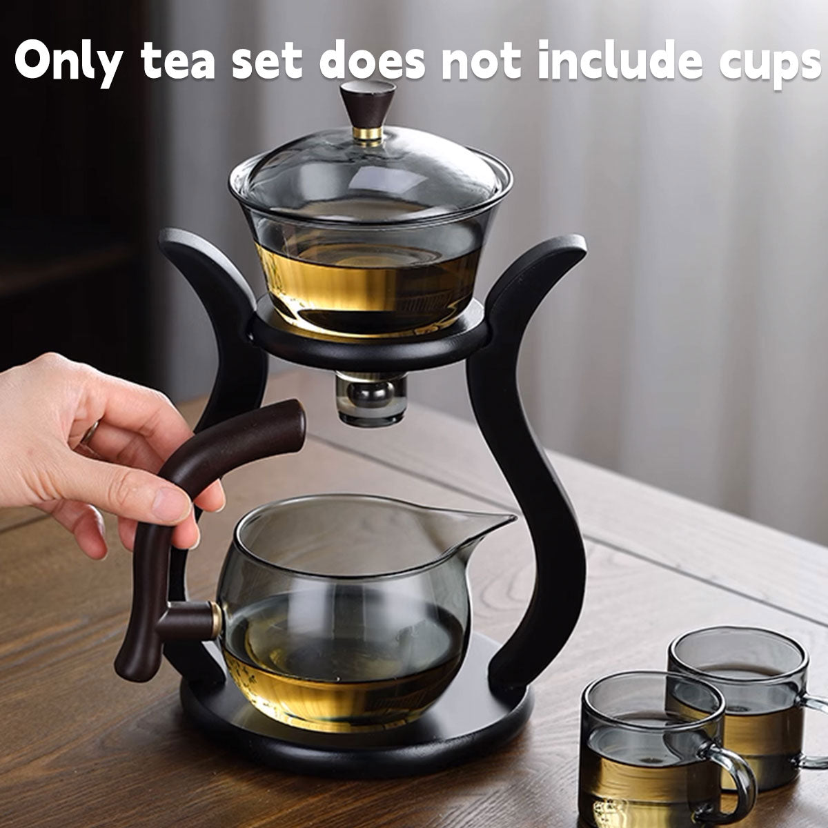 Glass Tea Set Household Set Transparent Teapot And Teacup Set Heat Resistant V528-TEA-SET-YHS-NOCUP-CXCJ-779372