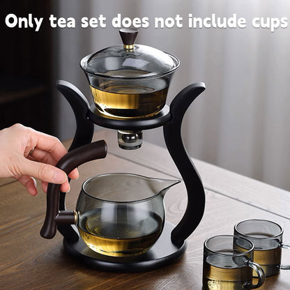Glass Tea Set Household Set Transparent Teapot And Teacup Set Heat Resistant V528-TEA-SET-YHS-NOCUP-CXCJ-779372