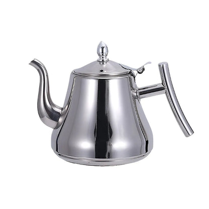 Thickened Stainless Steel Teapot Kettle With Strainer For Restaurant Hotel Use V528-TEAPOT-1L-156995