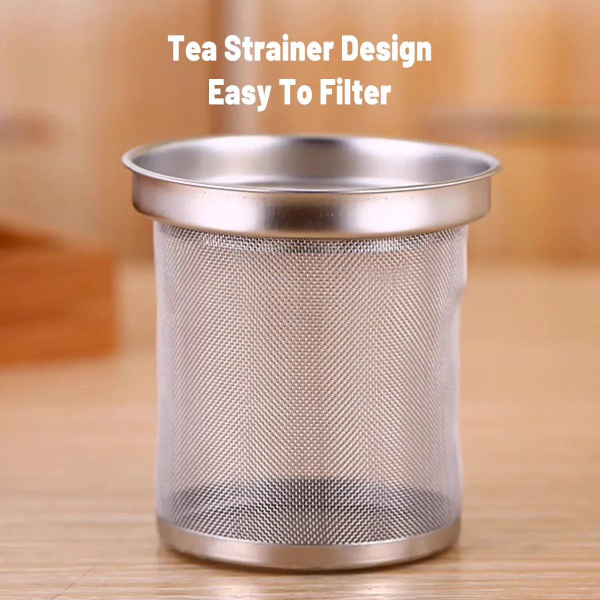 Thickened Stainless Steel Teapot Kettle With Strainer For Restaurant Hotel Use V528-TEAPOT-1L-156995