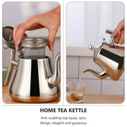 Thickened Stainless Steel Teapot Kettle With Strainer For Restaurant Hotel Use V528-TEAPOT-1L-156995