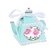 50Pcs Teapot Candy Boxes Wedding Favor Gift Packaging Tea Party Decorations - Blue V528-TEAPOTS-BOX-50PCS-BLUE-484770