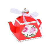 50Pcs Teapot Candy Boxes Wedding Favor Gift Packaging Tea Party Decorations - Blue V528-TEAPOTS-BOX-50PCS-BLUE-484770