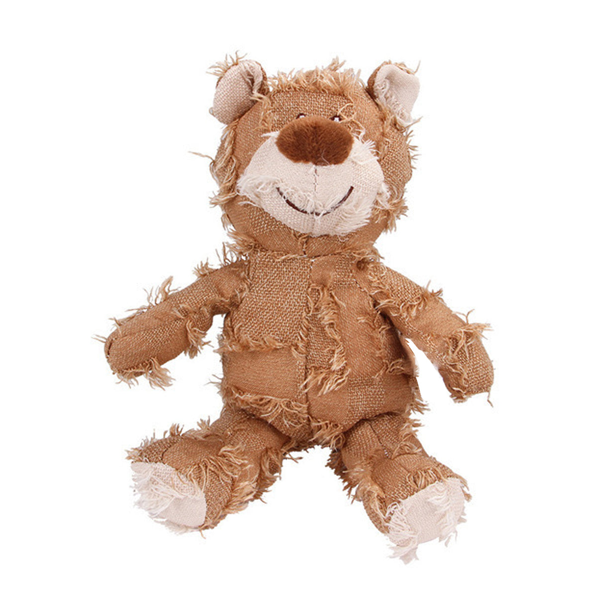 Puppy Squeaky Plush Toy Small Dog Chew Soft Bear Pet Companion - Blue-22cm V528-TEETHING-TOY-BEAR-BLUE-22-673431
