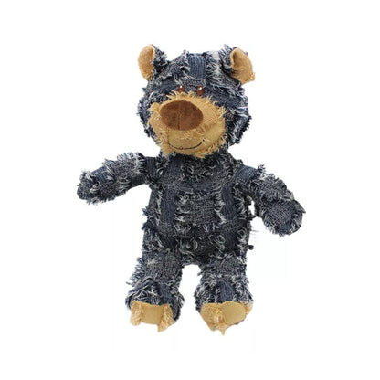 Puppy Squeaky Plush Toy Small Dog Chew Soft Bear Pet Companion - Purple-22cm V528-TEETHING-TOY-BEAR-PURPLE-22-969445