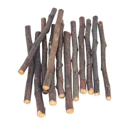 Natural Rabbit Molar Snacks Hamster Branches Sweet Bamboo Grinding Teeth Wood - Black V528-TEETHING-TOY-PGZ-100G-476519