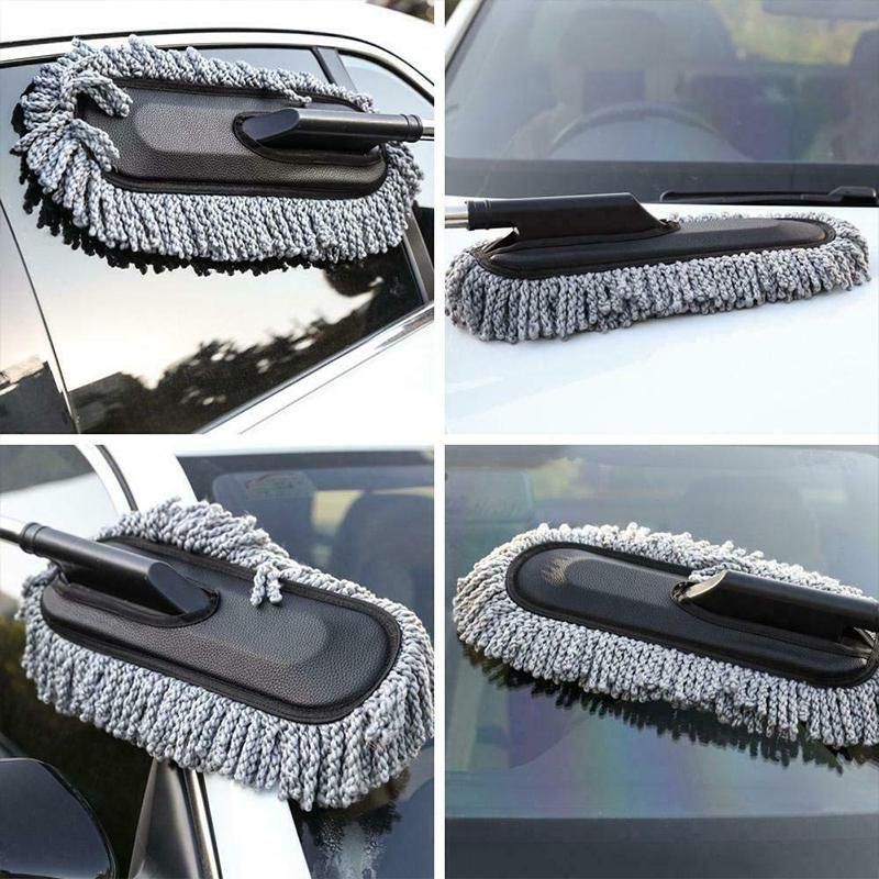 Car Wash Duster Brush Microfiber Telescopic Cleaning Tool for Vehicle Detailing V528-TELESCOPINGBRUSH-652002