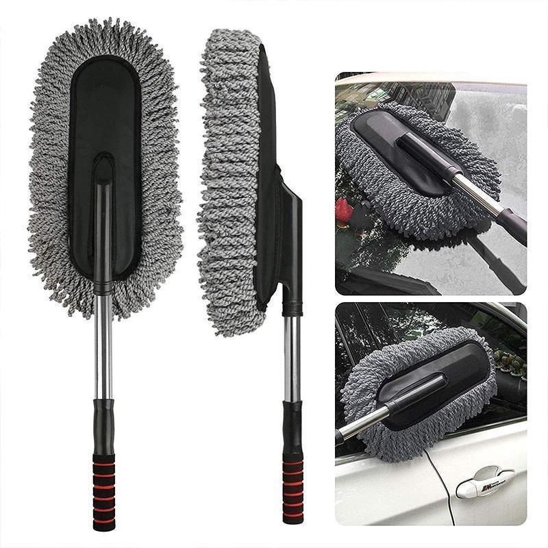 Car Wash Duster Brush Microfiber Telescopic Cleaning Tool for Vehicle Detailing V528-TELESCOPINGBRUSH-652002