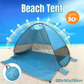 Automatic Pop Up Beach Tent UV Protection Portable Sunshade Shelter Outdoor V528-TENT-BLUE-312769