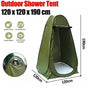 New Portable Pop Up Outdoor Camping Shower Tent ToiletPrivacyChange Room Au V528-TENT-GREEN-120CM-25903