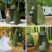 New Portable Pop Up Outdoor Camping Shower Tent ToiletPrivacyChange Room Au V528-TENT-GREEN-120CM-25903