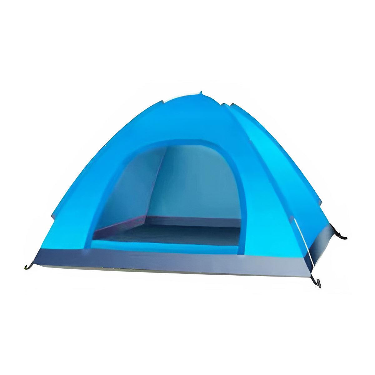 Outdoor Camping Tent Portable Sun Protection Lightweight Quick Setup Shelter - Orange 2-3 Person V528-TENT-GREEN-ORANGE-2-3-328041