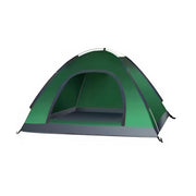 Outdoor Camping Tent Portable Sun Protection Lightweight Quick Setup Shelter - Orange 2-3 Person V528-TENT-GREEN-ORANGE-2-3-328041