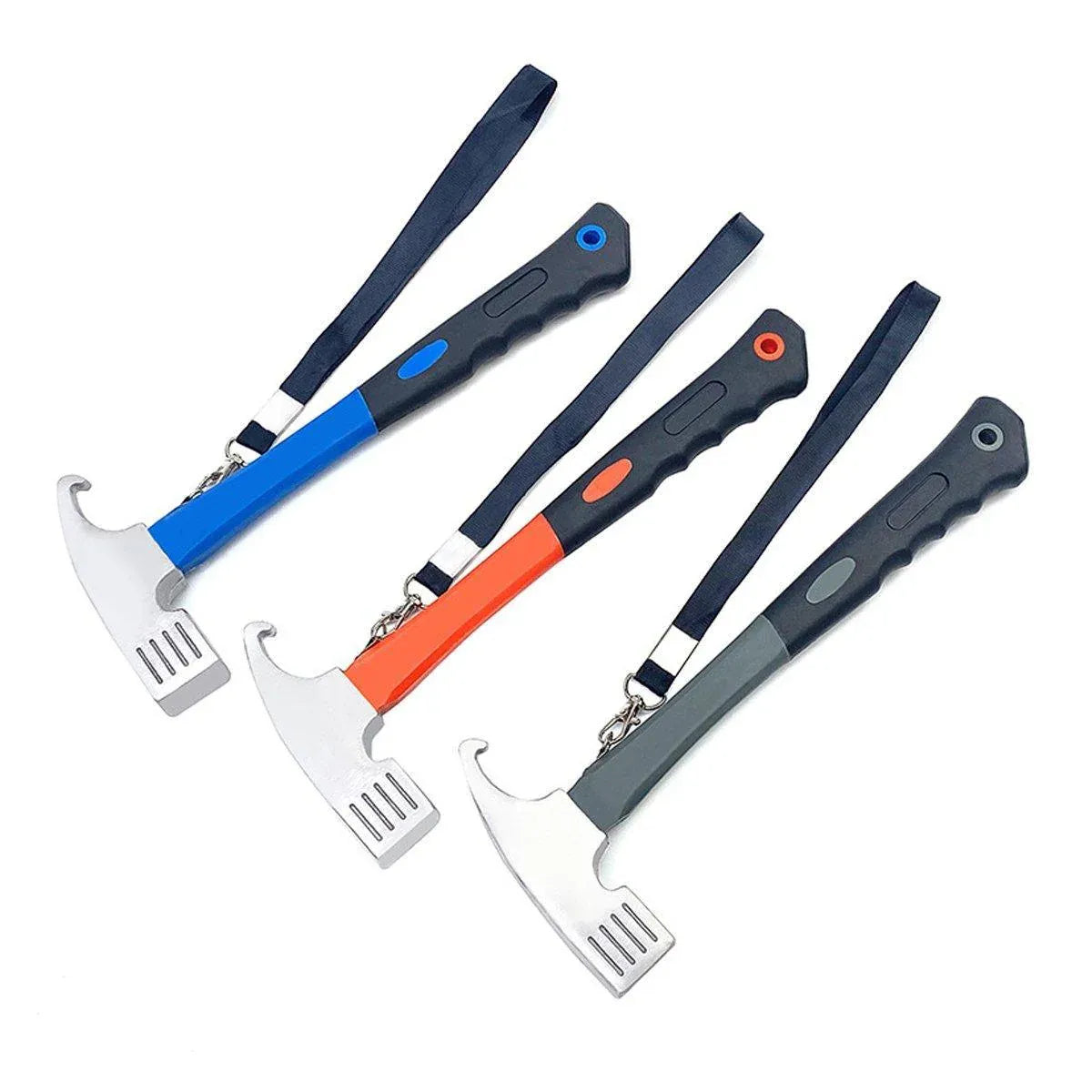 Outdoor Camping Hammer Tent Stake Puller Ground Hammer Heavy Duty Camping Tool - Blue V528-TENT-HAMMER-BLUE-698284