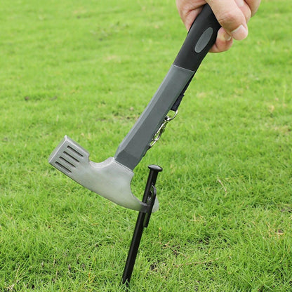 Outdoor Camping Hammer Tent Stake Puller Ground Hammer Heavy Duty Camping Tool - Orange V528-TENT-HAMMER-ORANGE-195671