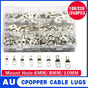 240Pcs 4WD Cable Lug Ring Battery Copper Tube Connector Kits Terminal Crimper - 240X SC4-SC25 Cable Lug V528-TERMINALCRIMPER-240PCS-955220