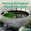 Ancient Fish Tank Lotus Flower Pot Water Lily Bowl Garden Decorative Planter V528-TERRARIUM-S-796746