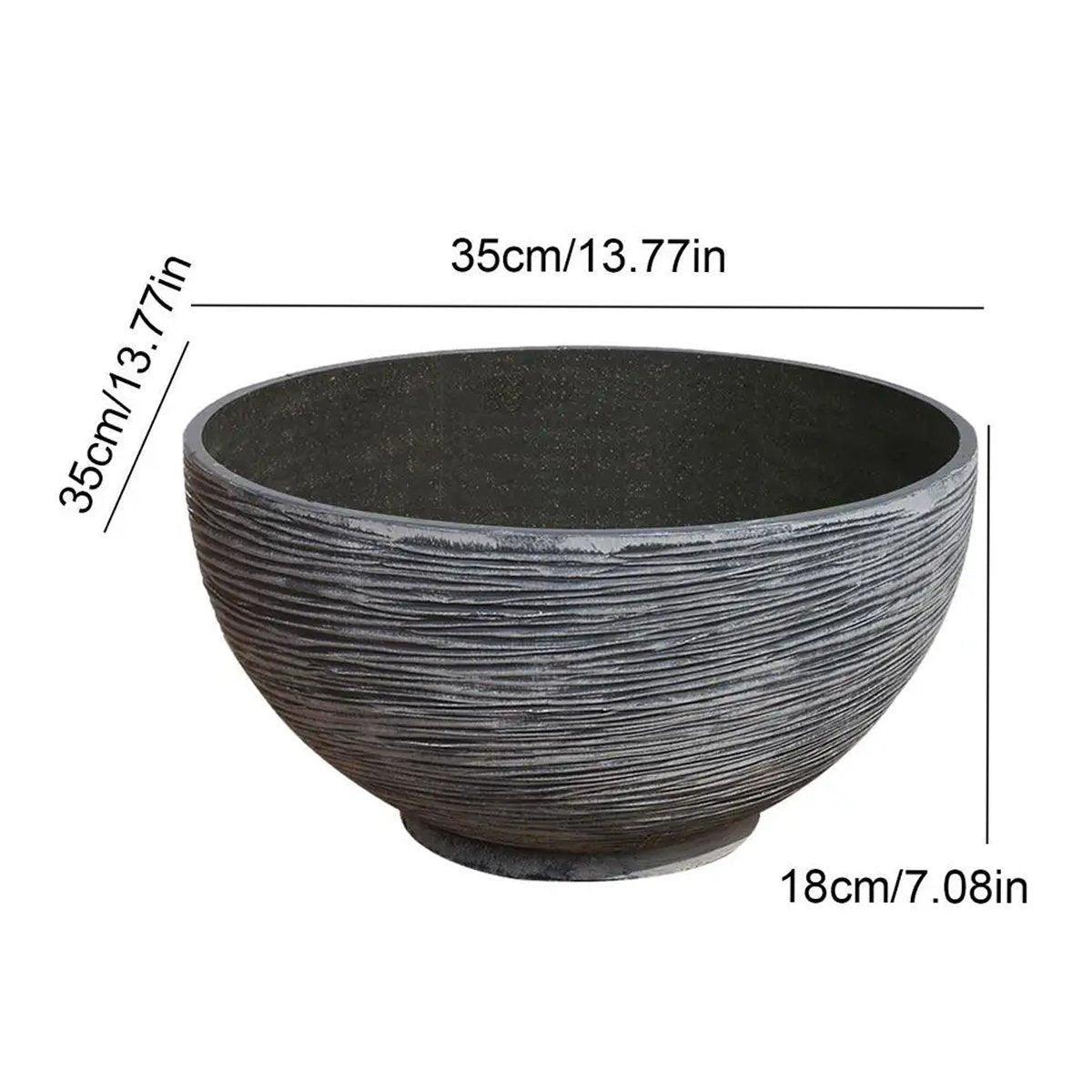 Ancient Fish Tank Lotus Flower Pot Water Lily Bowl Garden Decorative Planter V528-TERRARIUM-S-796746