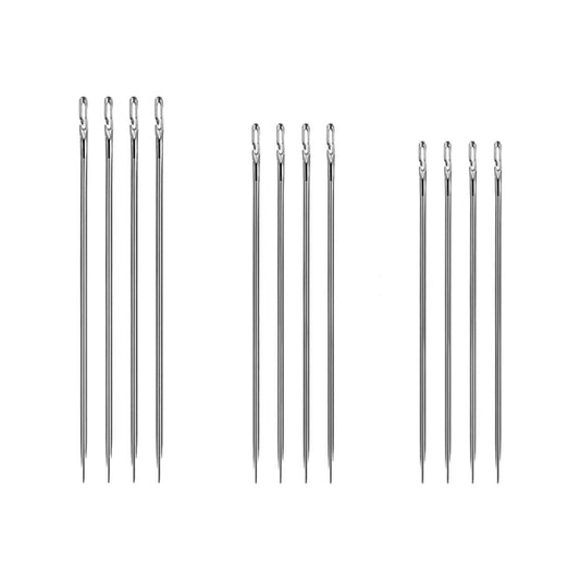 12PCS Easy Self Threading Hand Sewing Needles Assorted Sizes for DIY Stitching V528-THE-NEEDLE-CKK-12PCS-403592