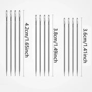 12PCS Easy Self Threading Hand Sewing Needles Assorted Sizes for DIY Stitching V528-THE-NEEDLE-CKK-12PCS-403592