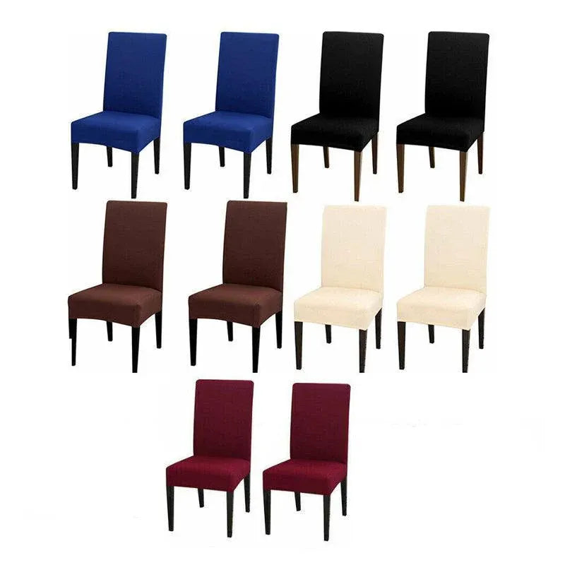 6X Stretch Chair Cover Seat Covers Spandex Washable Banquet Wedding Party Decora - Beige V528-THECHAIR-CREAM-6PCS-324780
